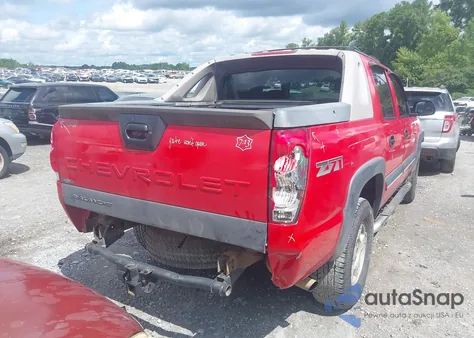 2003 Chevrolet Avalanche 1500 z USA, uszkodzony, nr VIN 3GNEK13T53G266360